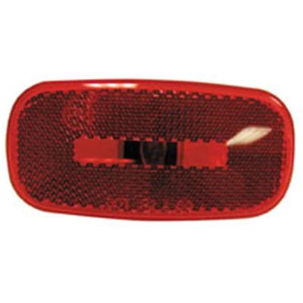 Peterson V254915R Turn Signal-Parking-Side Marker Light Lens- Red P6J-V254915R - main